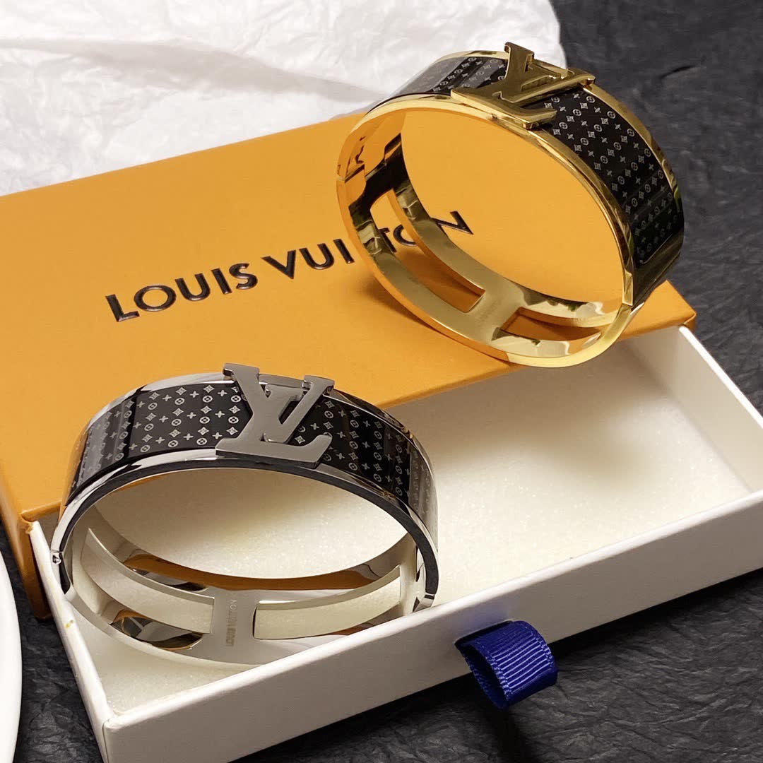 Louis Vuitton Monogram Cuff Bracelet